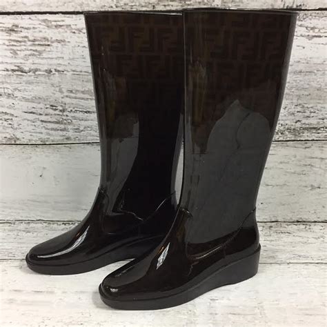 fendi rain boots